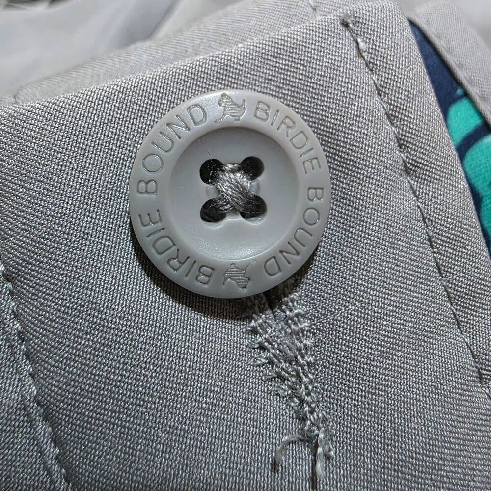 Birdie Bound Golf Pants Regular Fit Four-Way Stretch Men's 40x30 & 40x32 Gray - Picture 9 of 12